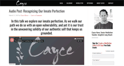 Desktop Screenshot of caycehowe.com